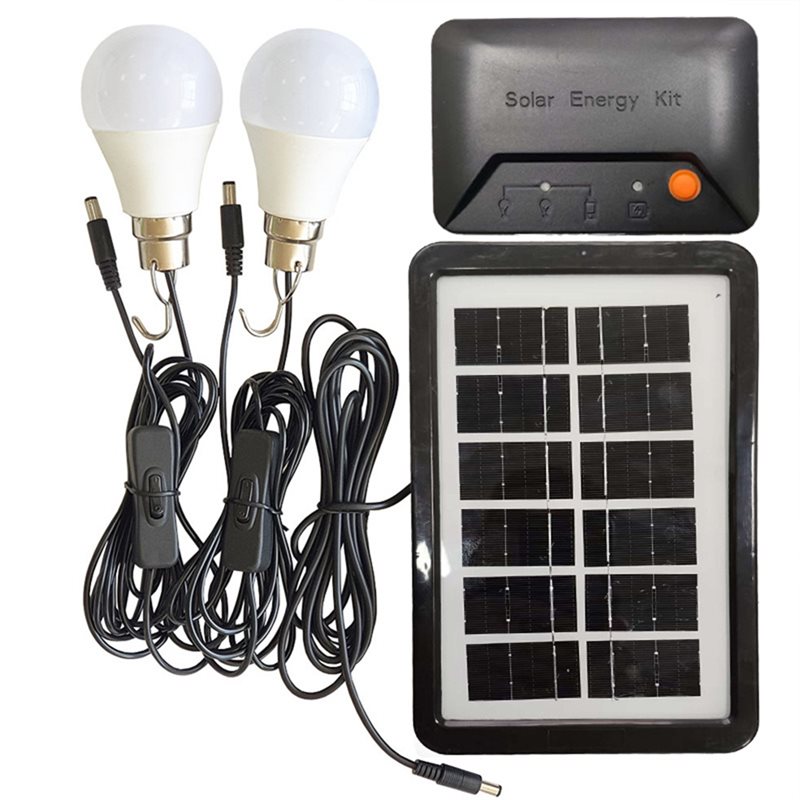 Power Outage Light - Kit completo di illuminazione solare portatile