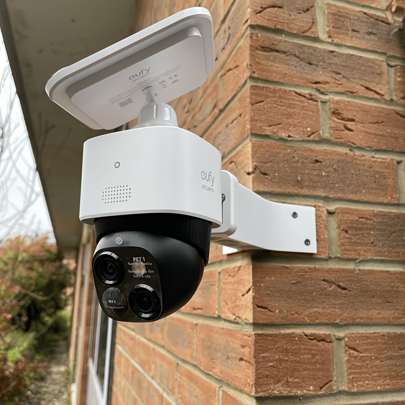Eufy Camera E220 - Telecamera autonoma Eufy S340 bianca, staffa