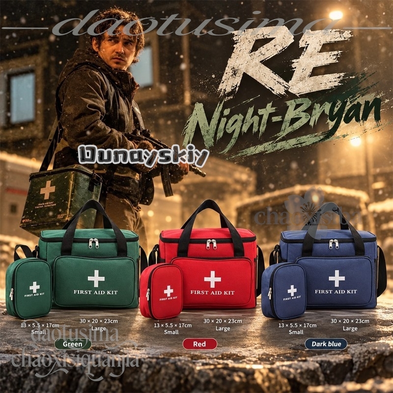 First Aid Bag Kit - Bryan Cosplay Kit di Pronto Soccorso