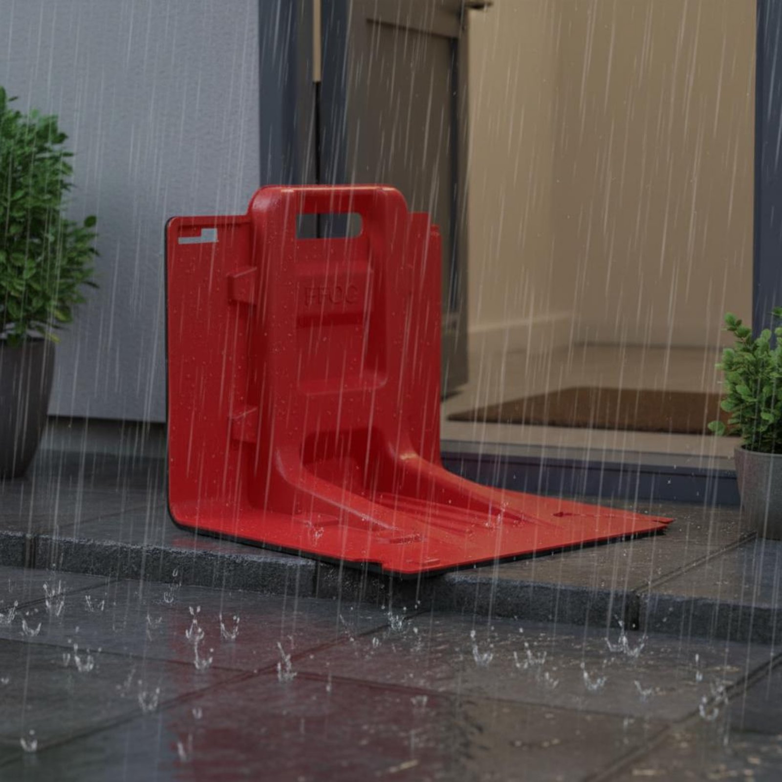Flood Barrier Bag - Pannello Anti-Alluvione in ABS, Combinazione Modulare,