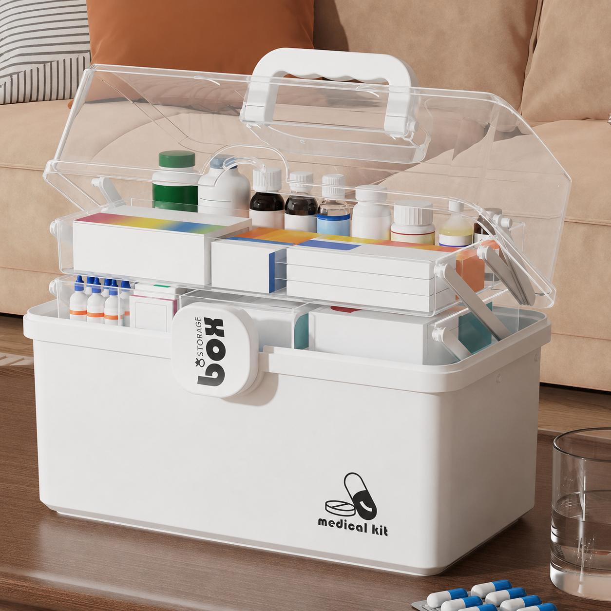 Scatola portaoggetti per kit d - Medicine Cabinet Lock recensione e prezzo