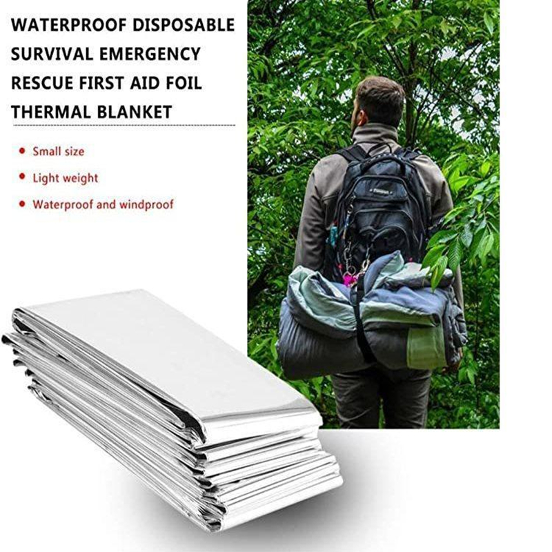 Coperta emergente Mylar Termic - First Aid Bag Kit recensione e prezzo