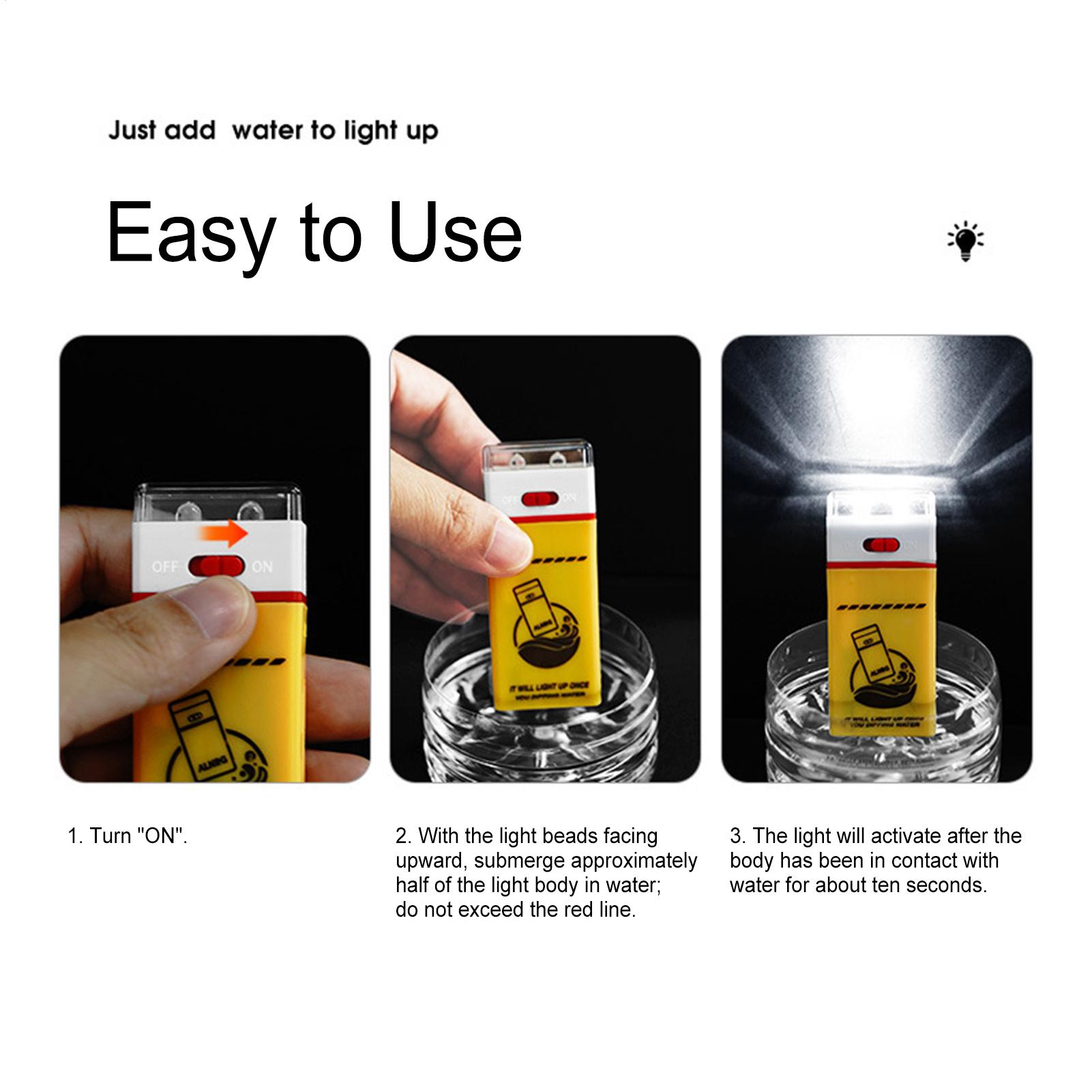 Lampada ad acqua salata, luce  - Power Outage Light recensione e prezzo