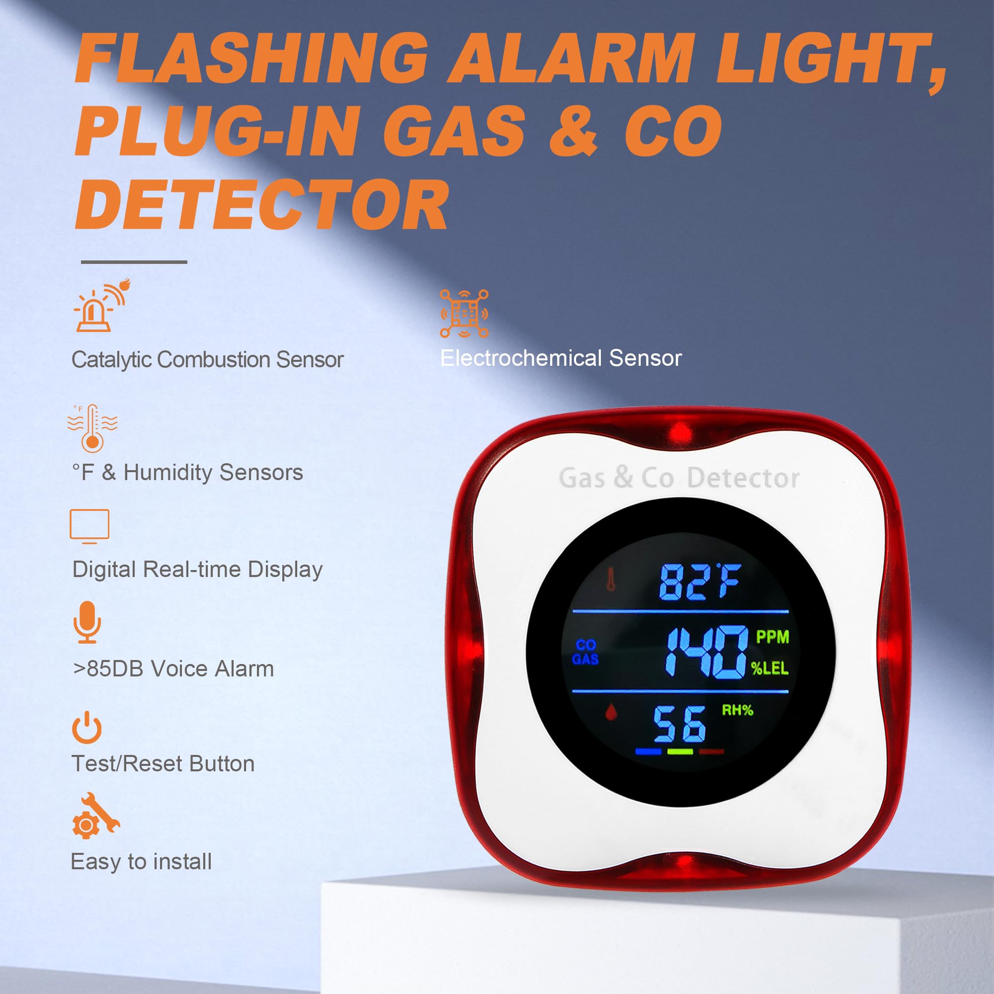 Rilevatori combinati di gas e  - Co Detector Plug recensione e prezzo