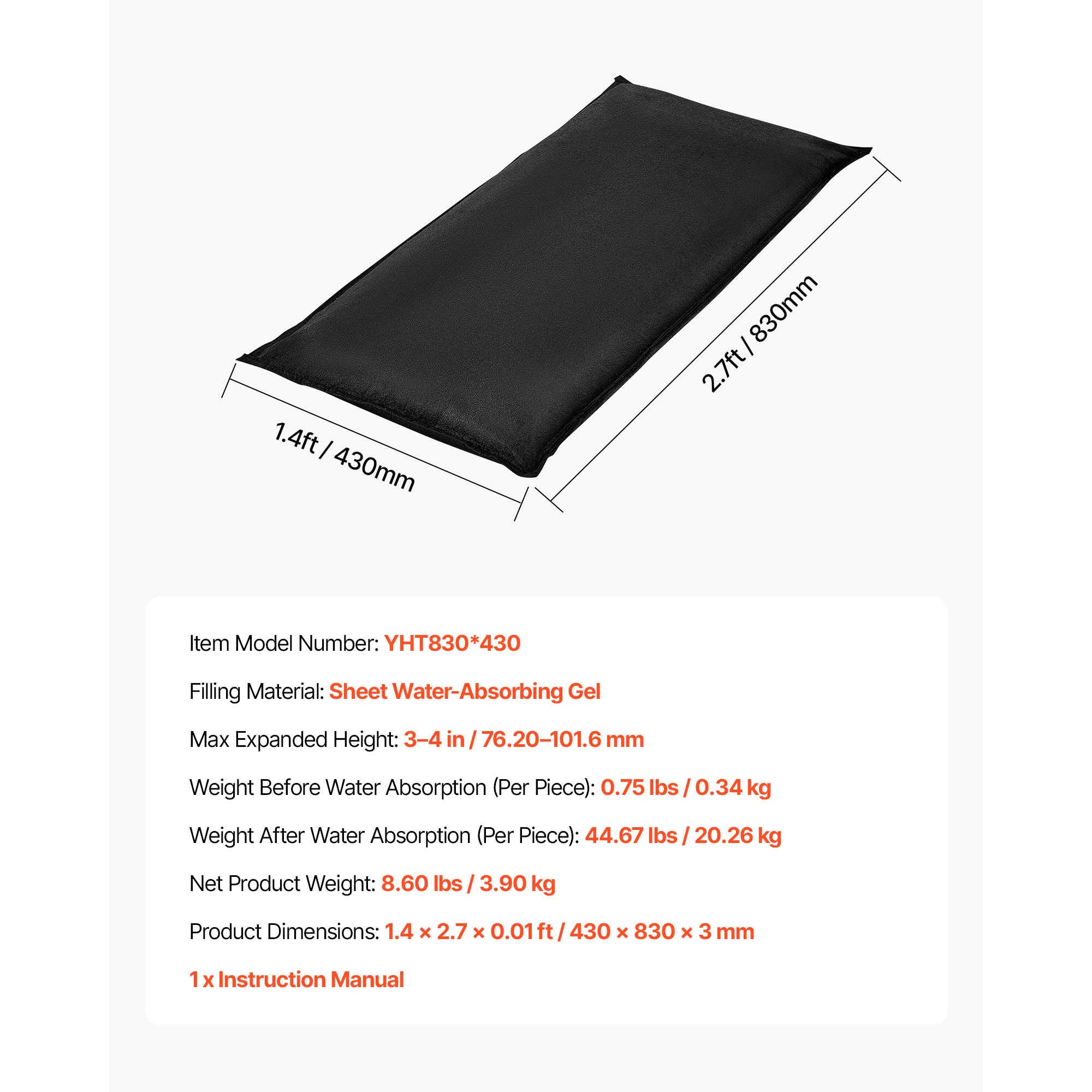 Barriera antiallagamento, conf - Flood Barrier Bag recensione e prezzo