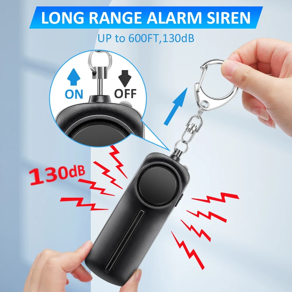 Allarme di autodifesa Allarme  - Personal Alarm Keychain recensione e prezzo