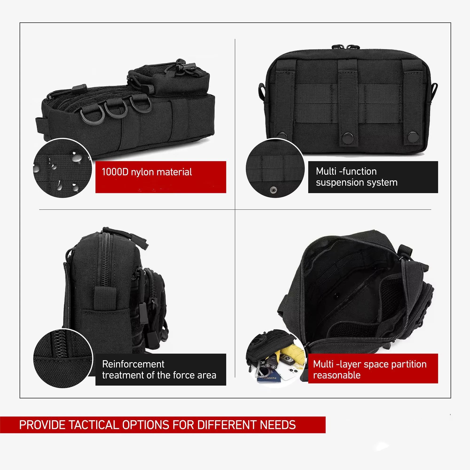 Nuova borsa da cintura Molle,  - First Aid Bag Kit recensione e prezzo